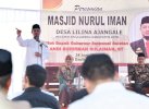 Disambut Salawat, Sudirman Resmikan Masjid Nurul Iman di Ulaweng Bone