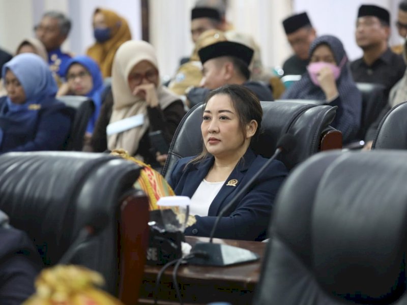 Rapat paripurna pembahasan LKPJ digelar, Rabu (29/6/2022) di Gedung DPRD Bantaeng.