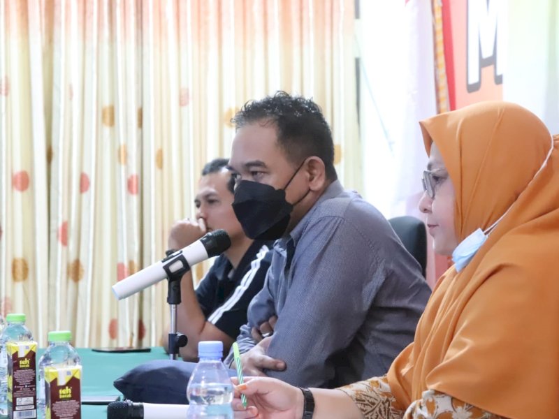 Bawaslu Luwu Utara menggelar kegiatan peningkatan kapasitas layanan data dan informasi, Sabtu (16/7/2020).