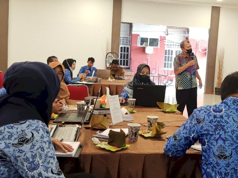 Bimtek master plan Smart City digelar pada Senin (18/7/2022), di Aula Hotel Bukit Indah, Masamba.