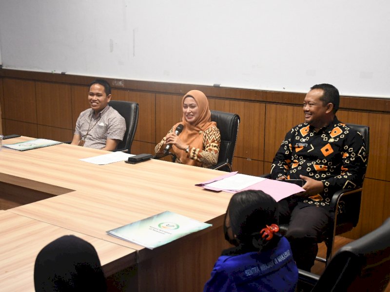 Bupati Luwu Utara Indah Putri Indriani menerima 18 peserta program Atensi. 