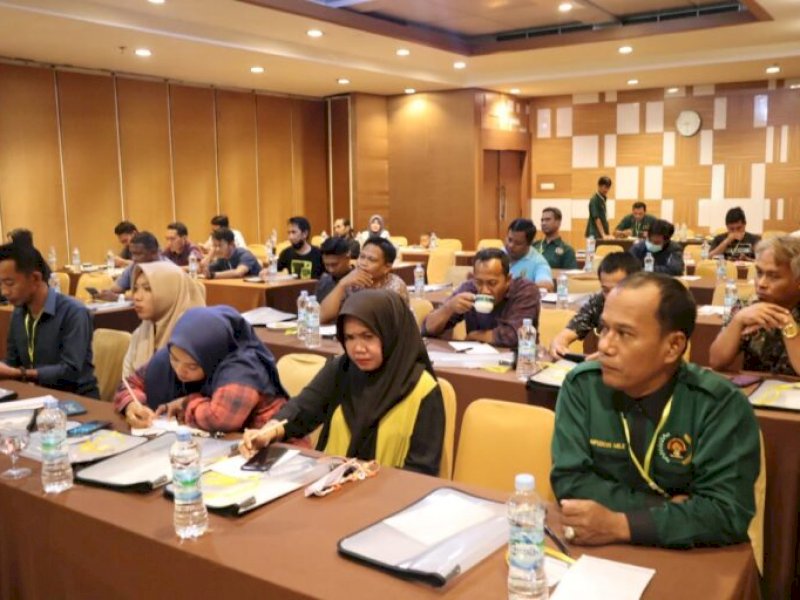 Pelatihan Jurnalis PWI Tahap II Bergulir, Asdar Sikki: Terima Kasih Pemkab Takalar