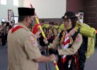 Lepas Peserta Jamnas Kabupaten Wajo ke Cibubur, ini Pesan Bupati Amran