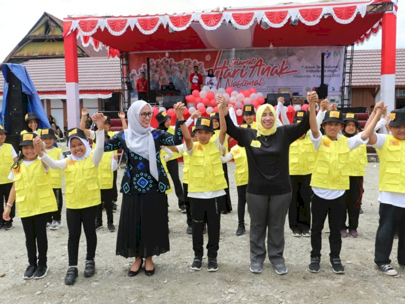 Peringatan Hari Anak Nasional (HAN) di Luwu Utara.