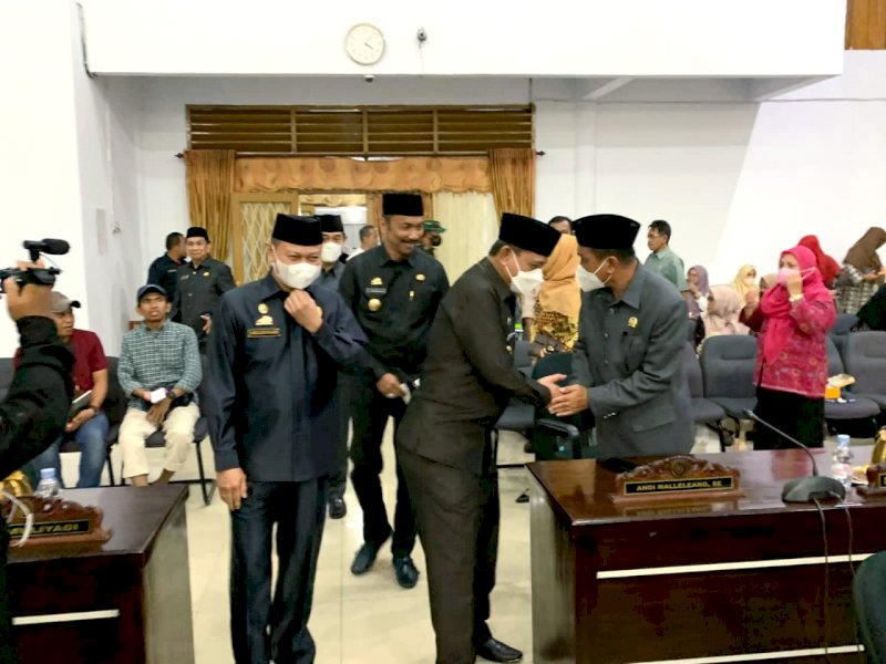 Pemkab-DPRD Wajo Sepakati KUA dan PPAS APBD 2023