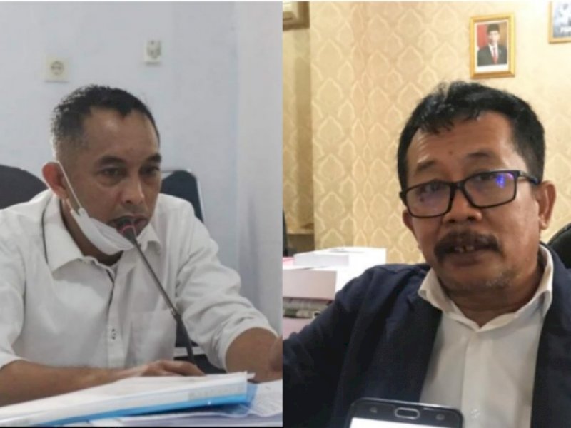 Syamsir Paro (kiri) dan AZP (kanan). 