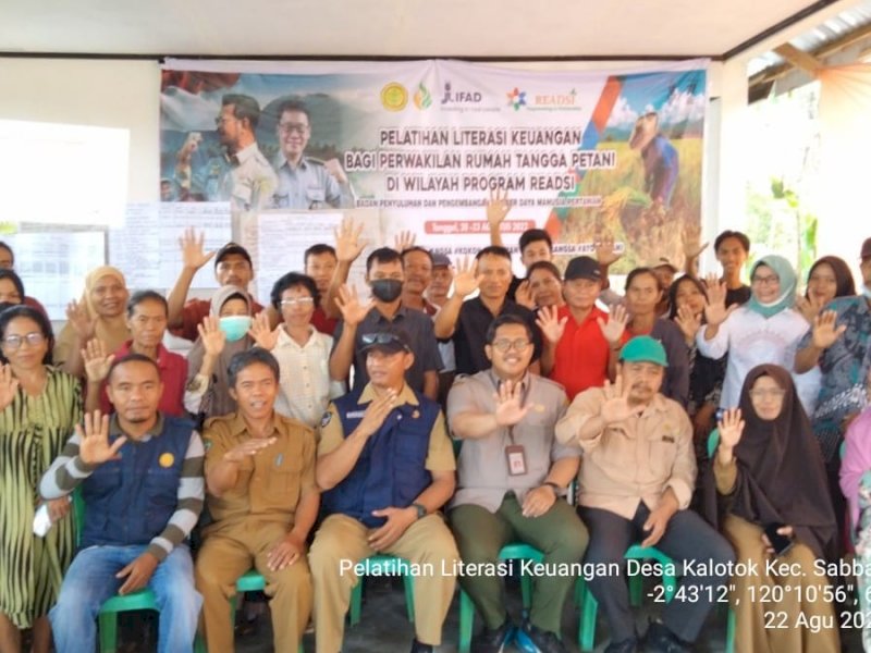 252 Rumah Tangga Petani di Luwu Utara Dilatih Cara Kelola Keuangan