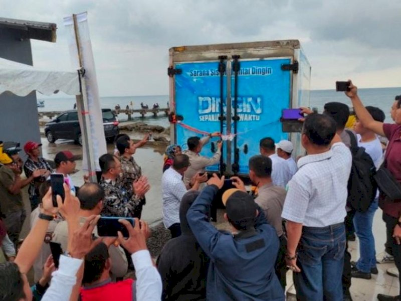 Sulsel ukir Sejarah, Bulog Ikan Pertama Beroperasi di Takalar