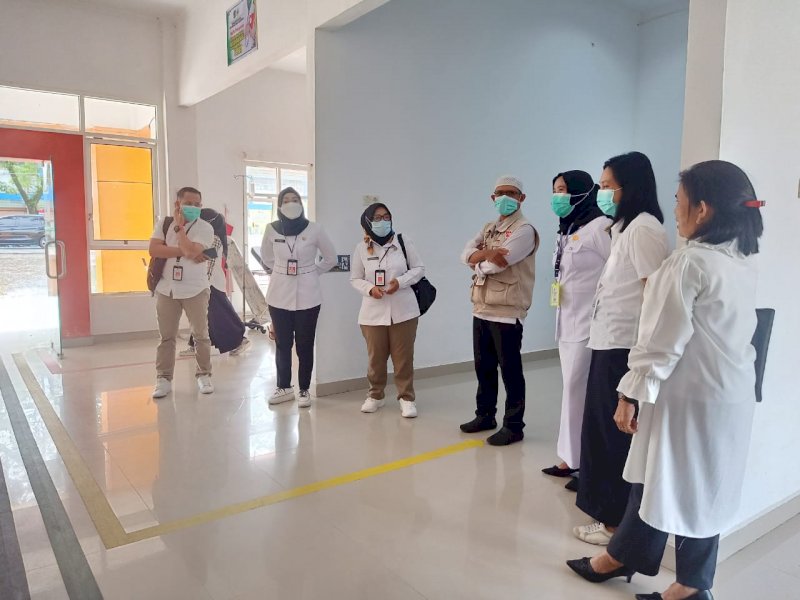 Ombudsman Republik Indonesia (ORI) mendatangi kantor Dinas Kesehatan Luwu Utara.