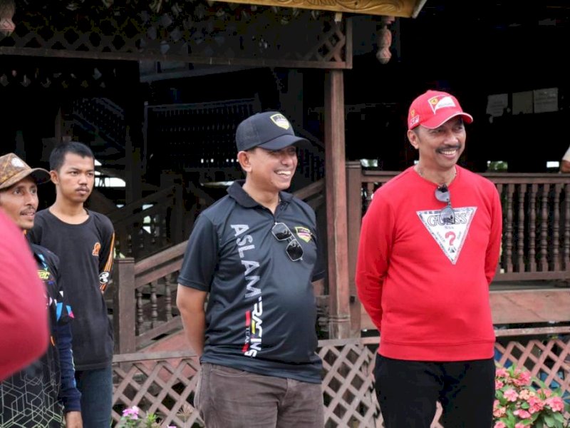 Amran Mahmud dan Amran yang tetap mesra hingga tahun keempat kepemimpinannya. 