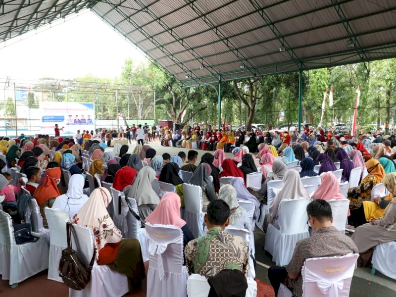 Acara temu pendidik Nusantara di Lapangan Pelti, Sabtu, 27 Agustus 2022.