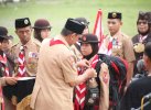 Apel Besar Hari Pramuka di Wajo, Amran Mahmud Bicara Pengabdian