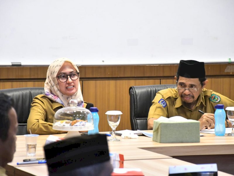 Rapat Koordinasi Persiapan Bimtek Tahap IV Penyusunan Masterplan BISA Smart City, Selasa (13/9/2022).
