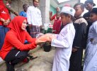 Kunjungi Ponpes Ulil Albab, Bupati Indah Gugah Kepedulian Para Donatur