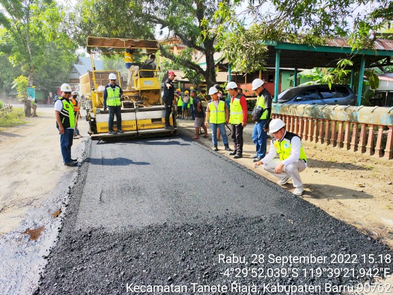 Ruas Pekkae - Takkalalla yang memasuki tahapan trial mix.