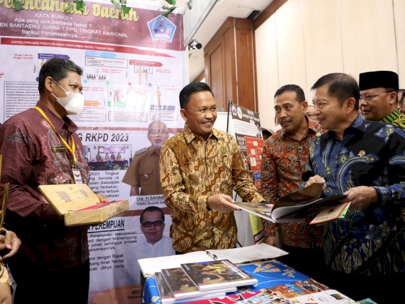 Penghargaan ini diserahkan oleh Menteri Perencanaan Pembangunan Nasional (PPN)/Kepala Bappenas RI, Suharso Monoafra di gedung Bappenas RI, Jakarta, Kamis, 28 September 2022.