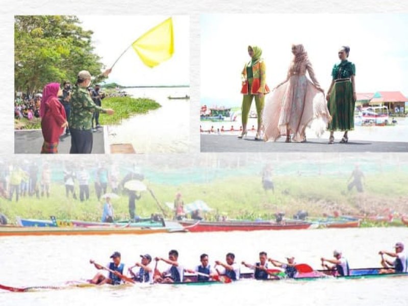 Tangkapan layar pada akun IG Kementerian Pariwisata soal Festival Danau Tempe. (Ist)