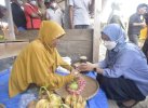Hari Pertama 2022, Bupati Lutra Resmikan Pasar Mangatta 