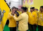 Taufan Pawe Gubernur Sulsel Menggema di Pelantikan Pengurus Golkar Wajo