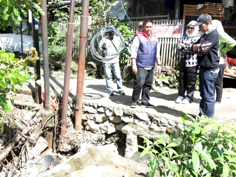 Wawali Fatmawati Rusdi Tinjau Kawasan Rawan Banjir di Manggala