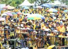 Terbanyak di Sulsel, Jalan Sehat Partai Golkar Lutra Diikuti 42.000 Peserta