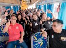 Turut Lepas Kontingen Karate Menuju Porprov, Sekretaris DPRD Makassar Beri Spirit