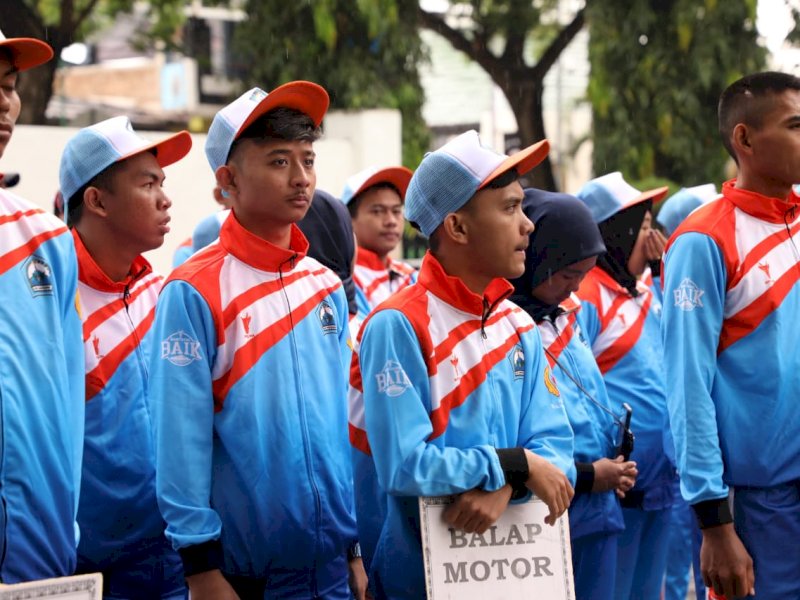 Pelepasan atlet Bantaeng yang akan berlaga di Porprov 2022 di Sinjai-Bulukumba.