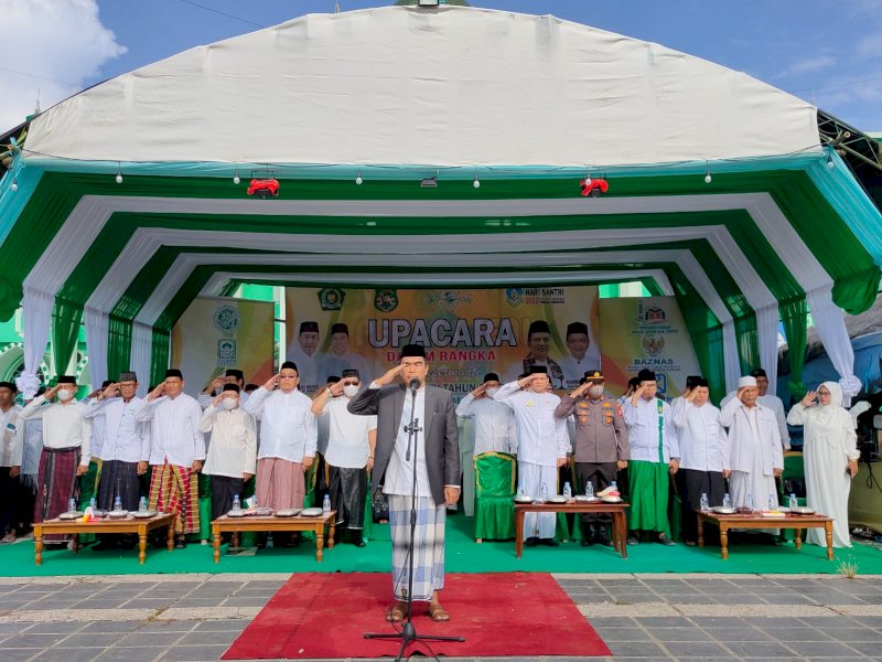 Peringatan Hari Santri di Kabupaten Sidrap.