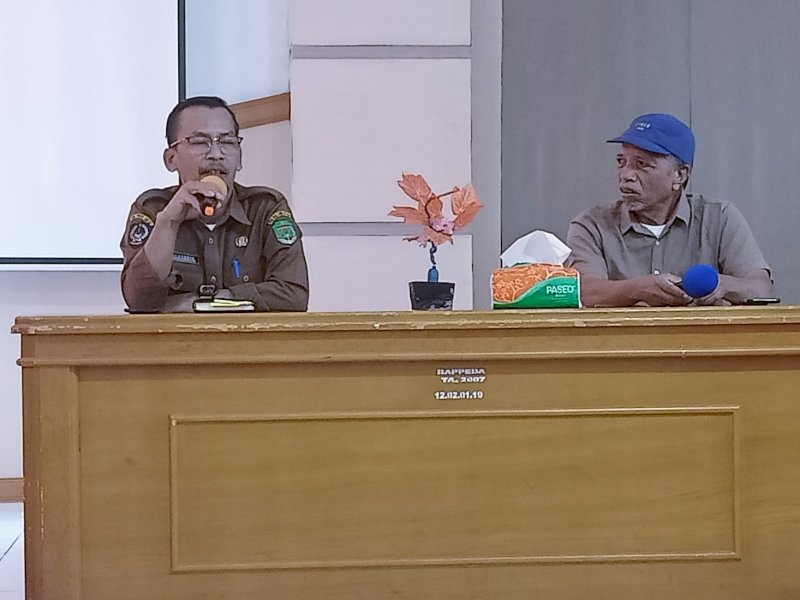 Rapat persiapan menyambut kedatangan USAID dan Kemenkumham.
