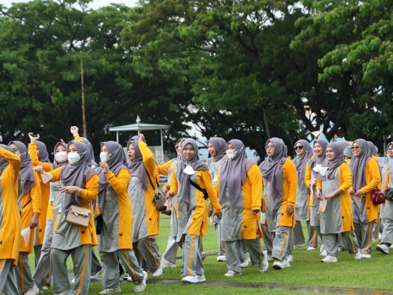 Hari Kesehatan Nasional (HKN) ke-58  di Tribun Pantai Seruni Bantaeng.