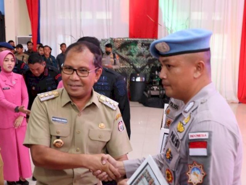 Hadiri HUT ke-77 Brimob Polri, Danny Ajak Membangun Negeri