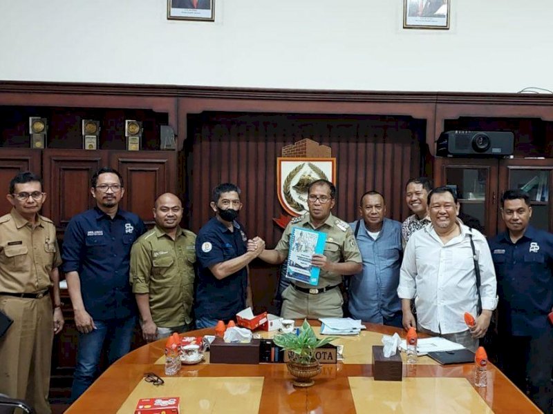 Direksi PD RPH melakukan audiensi dengan&nbsp;Wali Kota Makassar, Moh. Ramdhan &lsquo;Danny&rsquo; Pomanto.
