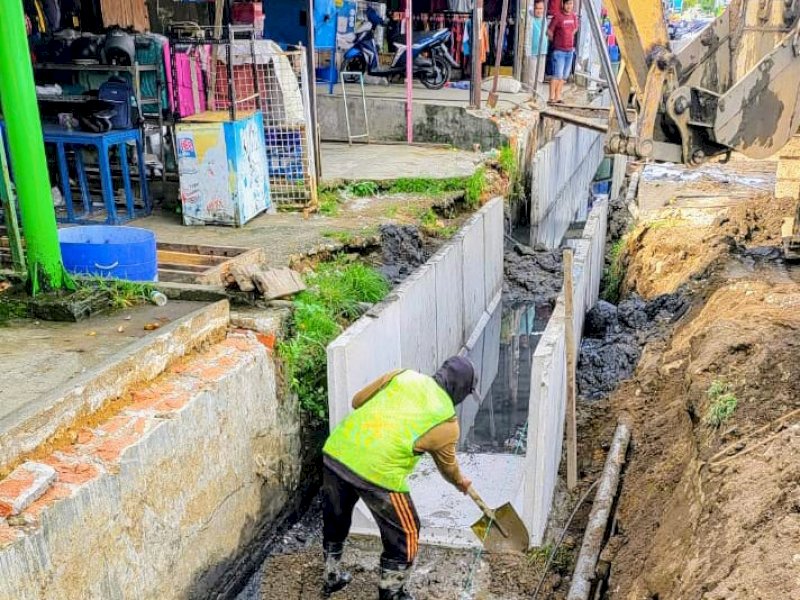 Dinas PU Makassar Komitmen Seimbangkan Pembangunan Drainase dan Jalan