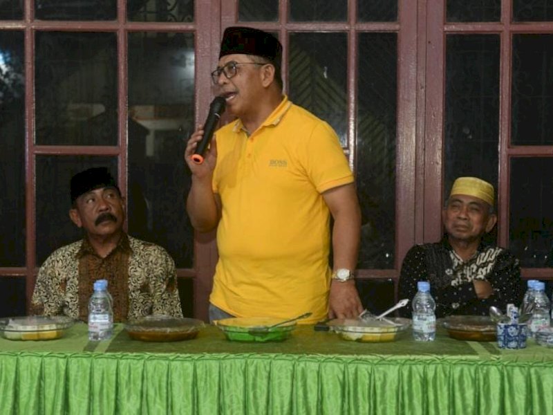 Ilham Arief Sirajuddin dijamu masyarakat Luwu akhir pekan kemarin.