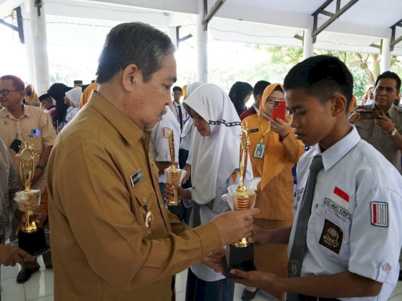 Pentas PAI Kabupaten Sidenreng Rappang resmi ditutup, Selasa (22/11/2022).