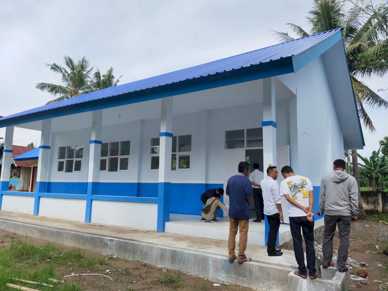 Salah satu bangunan sekolah yang dibiayai dari DAK Fisik 2022. 