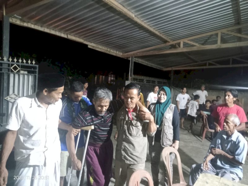 Sudarmin yang dipulangkan Dinsos dari perantauan menderita stroke. 