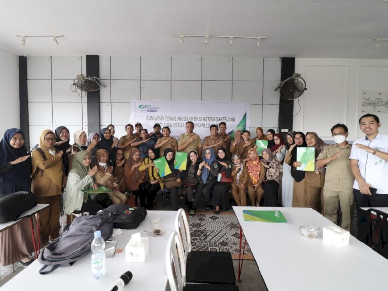 34 Agen Perisai Perhiptani Luwu Utara Ikut Bimtek Program BPJamsostek