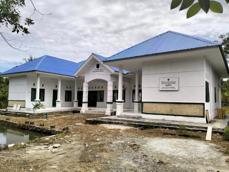 Kantor Balai Penyuluhan Pertanian (BPP) Kecamatan Malangke Barat.