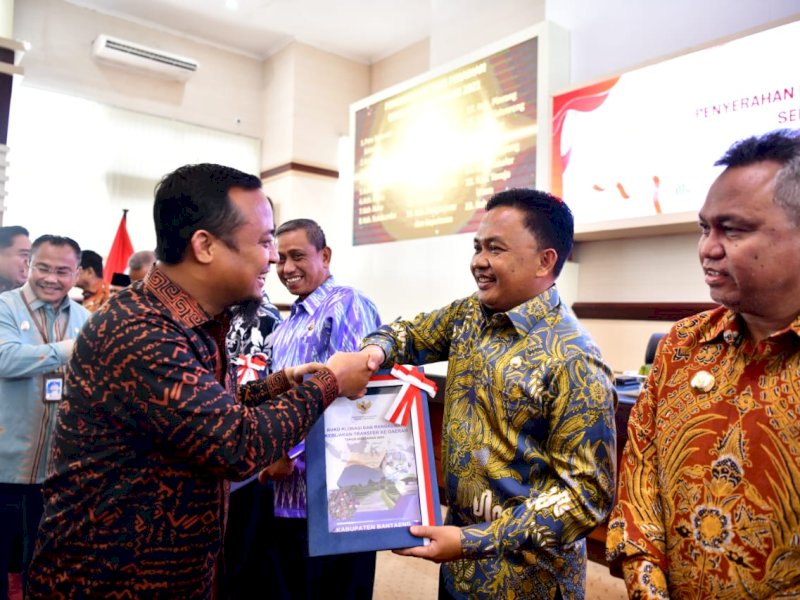 Kabupaten Bantaeng meraih penghargaan dari Kementerian Keuangan.