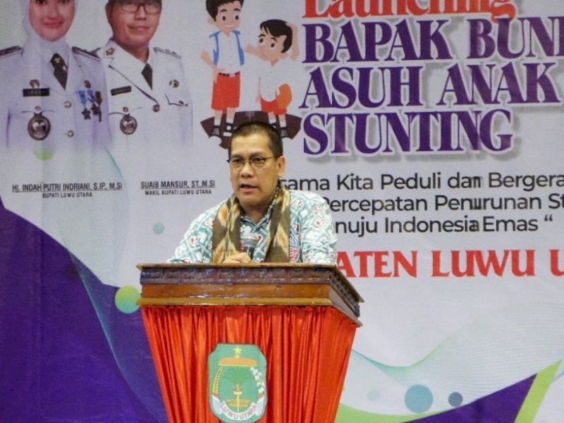 Deputi Litbang BKKBN-RI, Muhammad Rizal M Damanik melakukan kunjungan kerja ke kabupaten Luwu Utara, Jumat (9/12/2022).