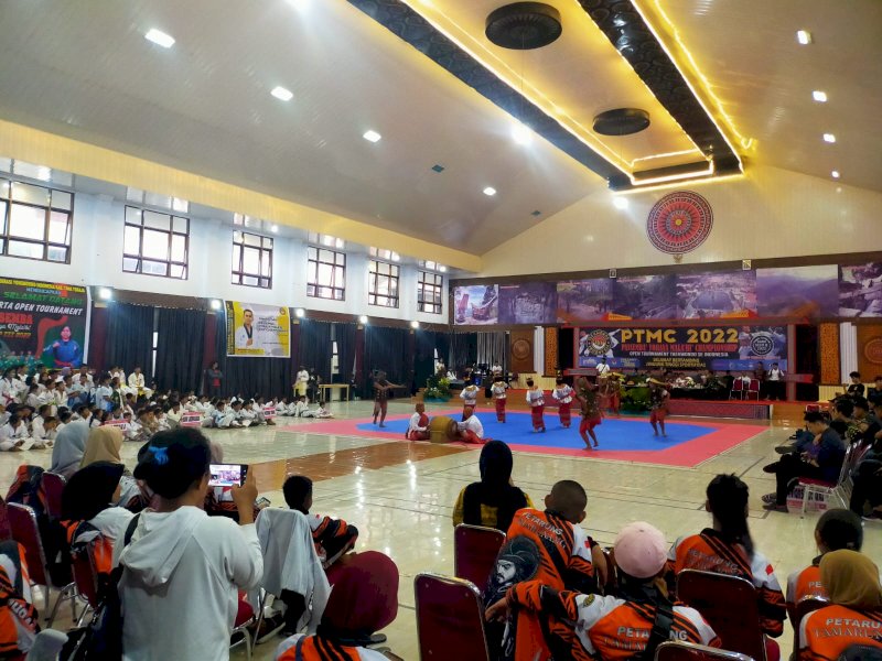Kejuaraan Taekwondo Passemba Toraya Mala&rsquo;bi Championship (PTMC) yang digelar di Tana Toraja dibuka, Minggu (11/12/2022).