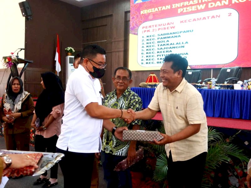 Program PISEW-KOTAKU di Wajo, Amran Singgung Kontribusi AIA dan M Aras 