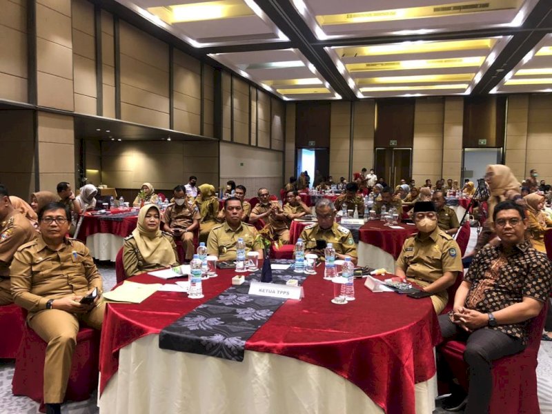 Rapat Evaluasi Komunikasi Informasi dan Edukasi Percepatan Penurunan Stunting yang dilaksnakan DP3A-Dalduk KB.