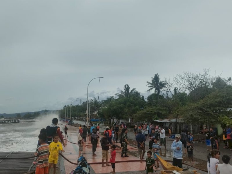 Cuaca ekstrem yang melanda wilayah Bantaeng dak beberapa hari terakhir