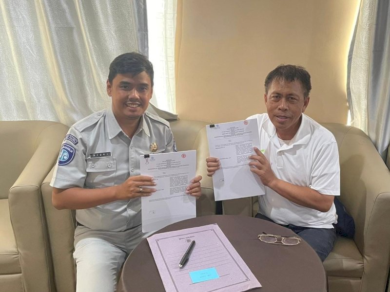 Jasa Raharja dan RS Hikmah Citra Medika Sengkang menandatangani kerja sama.