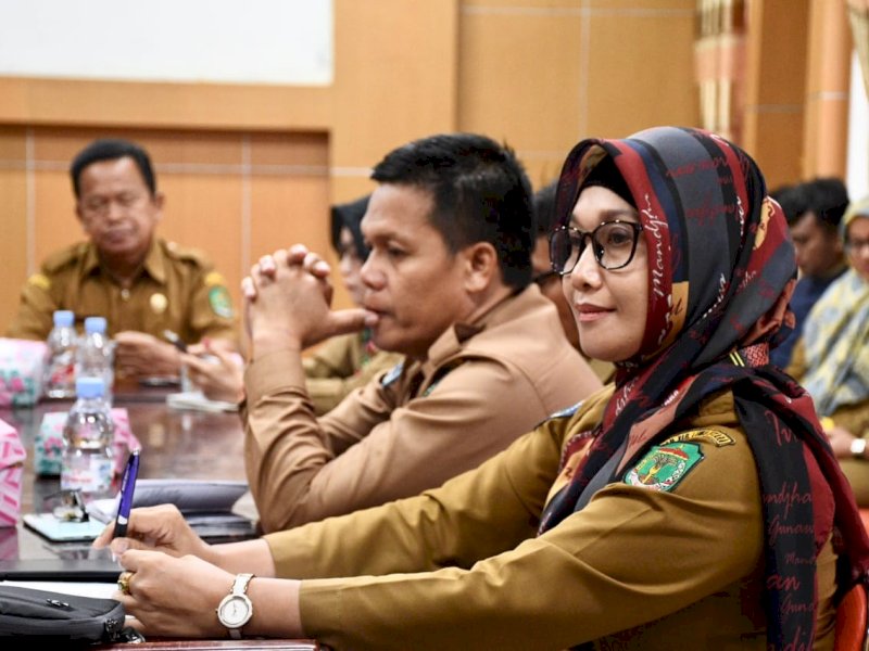 Rapat Koordinasi Kolaborasi Harmonis dalam upaya Mendukung event Masamba Affair Festival, Selasa (27/12/2022).