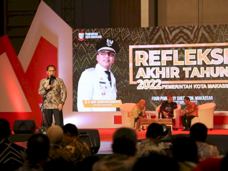 Refleksi Akhir Tahun 2022, di Hotel Four Point by Sheraton, Rabu (28/12/2022) malam.