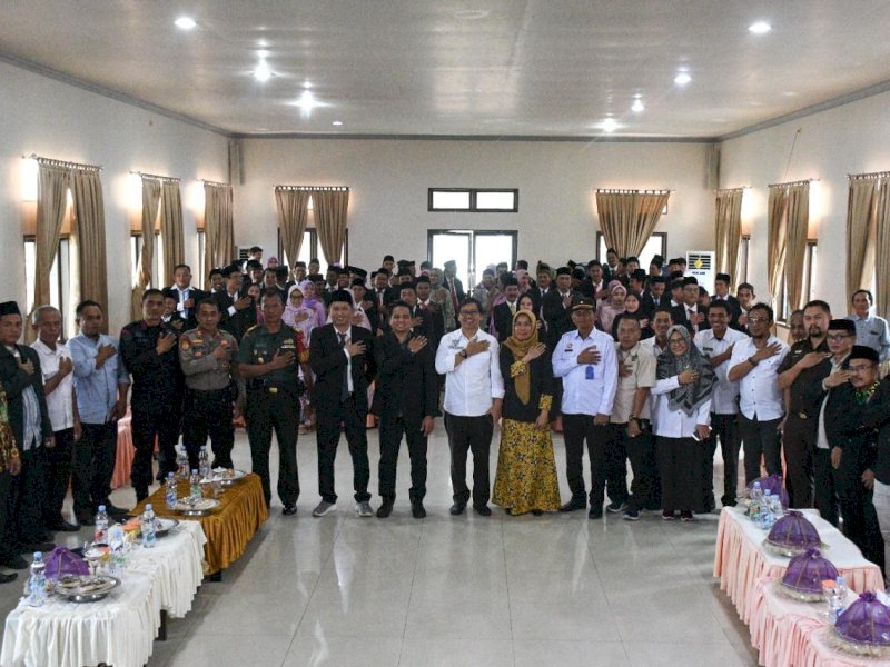 Pelantikan Panitia Pemilihan Kecamatan (PPK) se-Kabupaten Luwu Utara.