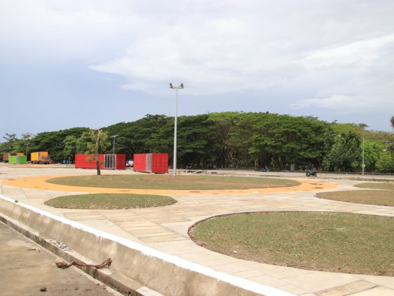 Wajah baru Pantai Merpati Bulukumba.